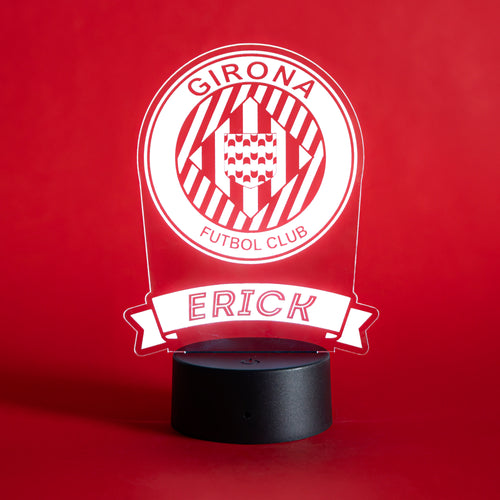 Girona- Lámpara personalizada con iluminación LED RGB