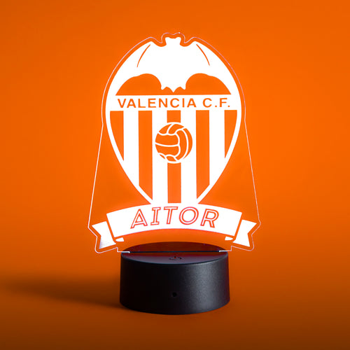 Valencia - Lámpara personalizada con iluminación LED RGB