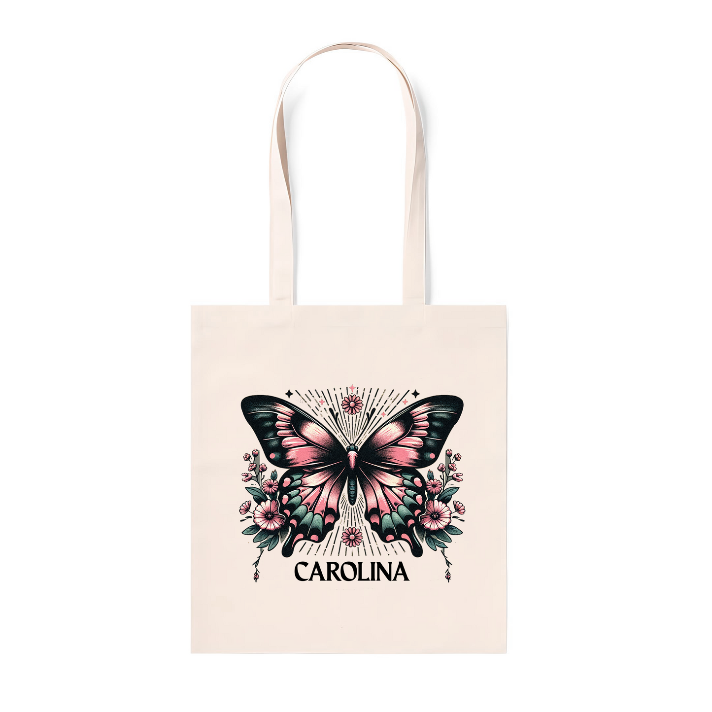Bolsa de Algodón 100% Personalizada “Mariposa2”